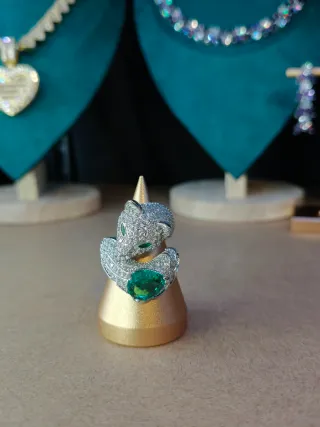 Anillos de Lujo Chapados en oro 18k y plata 925