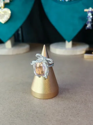 Anillos de Lujo Chapados en oro 18k y plata 925