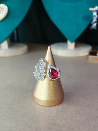 Anillos de Lujo Chapados en oro 18k y plata 925