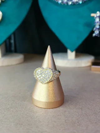 Anillos de Lujo Chapados en oro 18k y plata 925