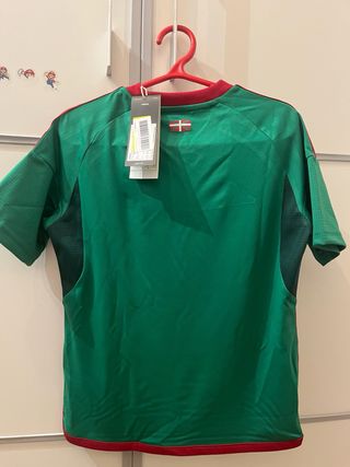 Camiseta Adidas Euskadi Verde Talla 140