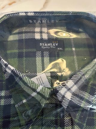 Camisa con estampado cuadros