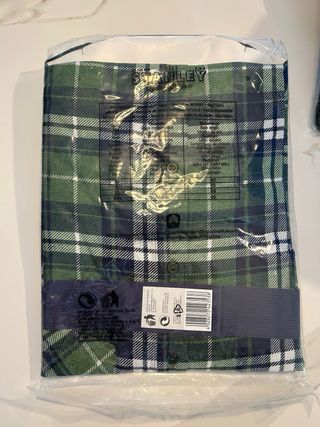 Camisa con estampado cuadros