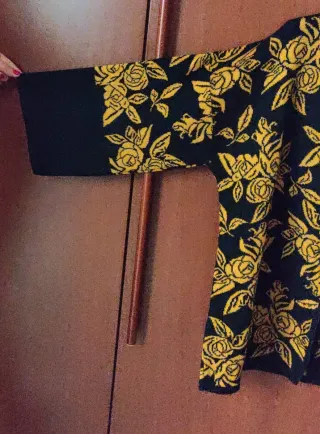 Cardigan 30% lana merinos, XXL