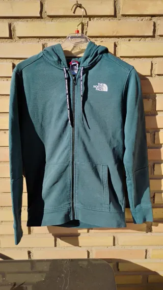 The North Face Sudadera Cremallera Verde