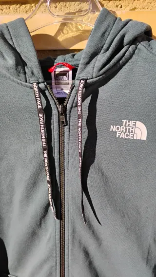The North Face Sudadera Cremallera Verde
