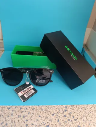 Gafas de Sol mujer Polarizadas O-M VISION Negras