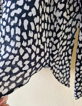 Blusa Zara Viscosa Nuova con cartellino Taglia M