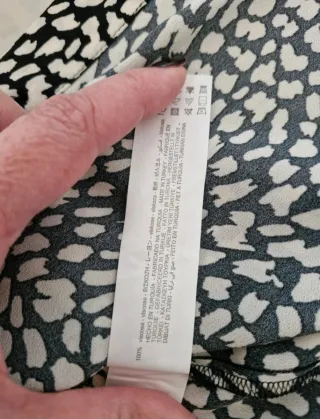 Blusa Zara Viscosa Nuova con cartellino Taglia M