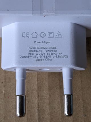 Caricabatterie Rapido 66W