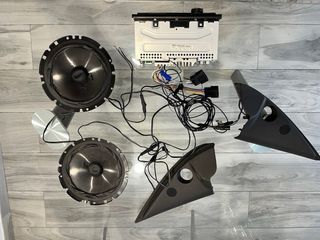 Pioneer MVH-S420BT + altavoces + tweeters coche