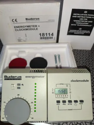 Buderus Energymeter + Clockmodule 18114