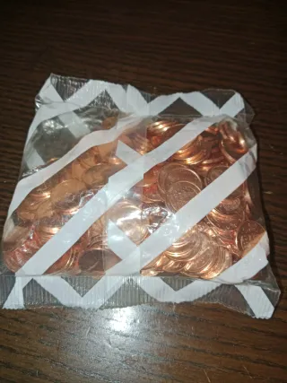 Monedas 1 céntimo España 1999 sin circular