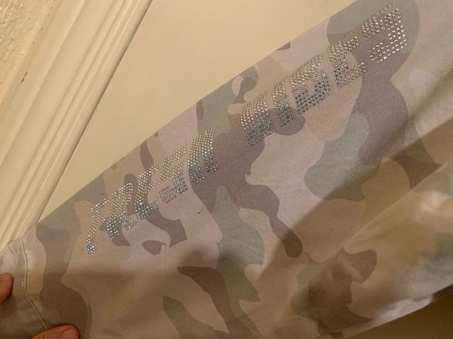 Chaqueta Camuflaje Corta Bershka Talla M