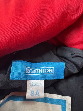 Mono esquí niño 8 años