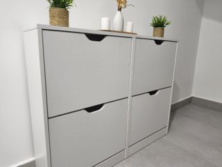 Zapatero blanco 8 compartimentos nuevo