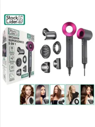 Secador Supersónico 5 en 1 Stock Lider
