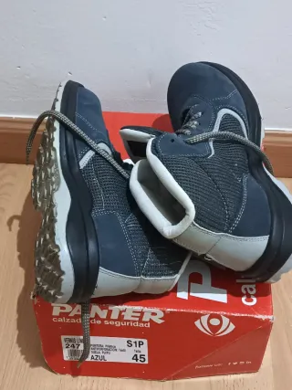Botas de seguridad Marca Panter S1P Talla 45