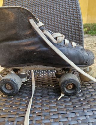 Pattini vintage da collezione usati