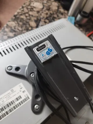 Televisor Philips Negro y Plateado