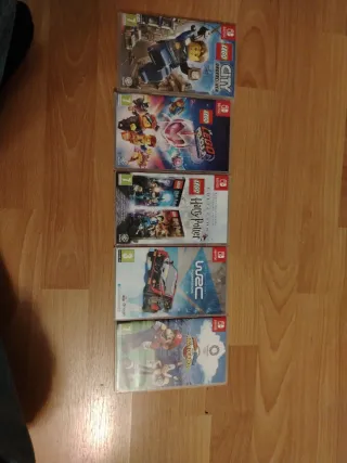 Juegos Nintendo Switch: Lego City, Harry Potter, W
