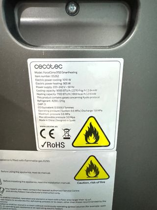 Cecotec 9150 Aire Acondicionado Portátil