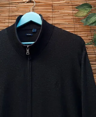 Cárdigan Ralph Lauren Gris Talla XL