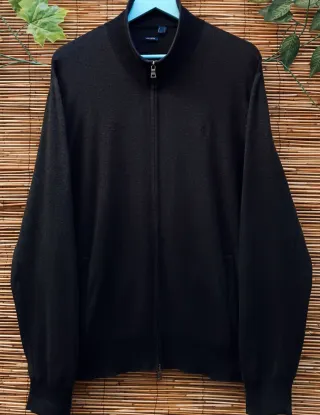 Cárdigan Ralph Lauren Gris Talla XL