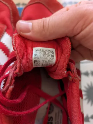 Zapatillas Adidas Iniki Rojas Talla 43