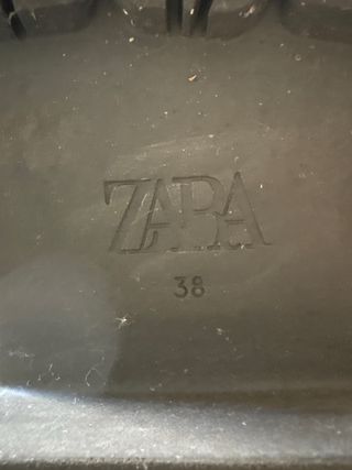 Botas de agua ZARA Talla 38 Verde Oliva