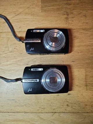 2 Cámaras Olympus mju 840 Negras