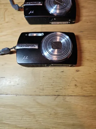2 Cámaras Olympus mju 840 Negras