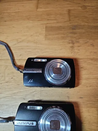 2 Cámaras Olympus mju 840 Negras