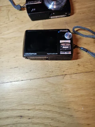 2 Cámaras Olympus mju 840 Negras