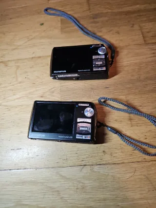 2 Cámaras Olympus mju 840 Negras