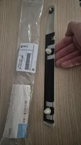 Moldura aleta izquierda BMW E46 Coupé Cabrio