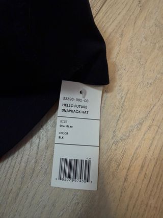 Gorra Fox Hello Future Negra