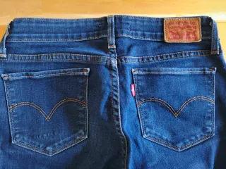 Pantalones Levis Mujer Talla 27 Lavado Oscuro