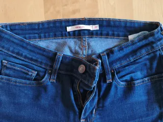 Pantalones Levis Mujer Talla 27 Lavado Oscuro