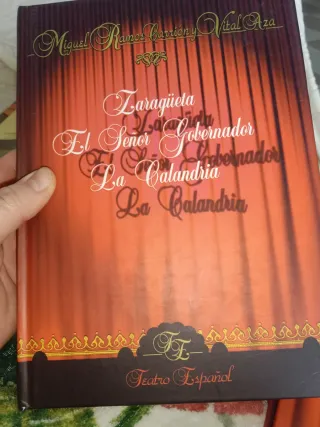 Lote de obras de teatro español