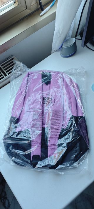 Zaino Adidas Essentials Linear Rosa Nero