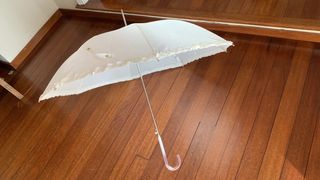 Paraguas Novia Blanco Encaje Nuevo