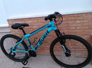Bicicleta de montaña QUER JUNGLE 24" azul