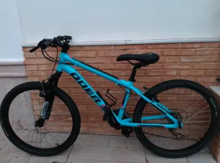 Bicicleta de montaña QUER JUNGLE 24" azul