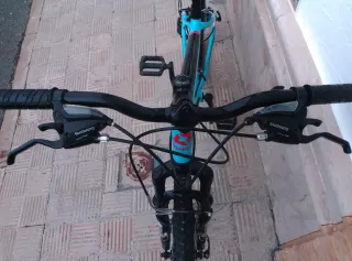 Bicicleta de montaña QUER JUNGLE 24" azul