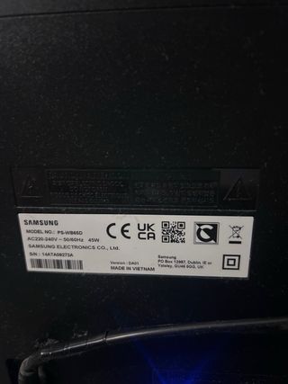 Barra de Sonido Samsung HW-B650 Negra