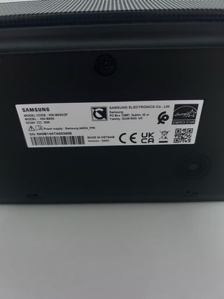 Barra de Sonido Samsung HW-B650 Negra