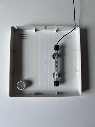 Acuario cristal 30 L con bandejas + LED