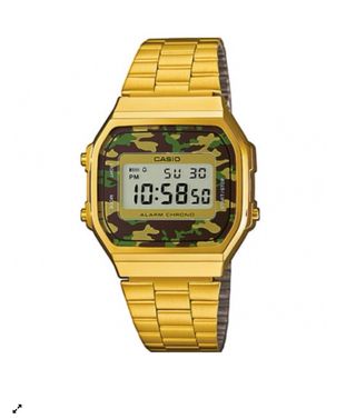 Reloj Casio Dorado Camuflaje