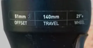 Rock Shox Yari 140mm Horquilla